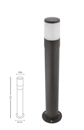 Jaquar Cylinder Bollard