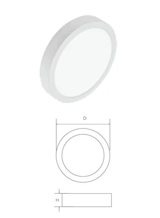 Jaquar Nero Surface (Round)